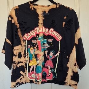 Easy-Bake Coven Graphic Tee - Black and Tan